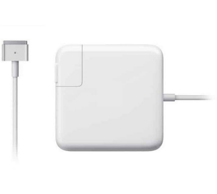 ML 85W MagSafe 2 MacBook Charger TShaped (Generic) Two Pin Plug (White