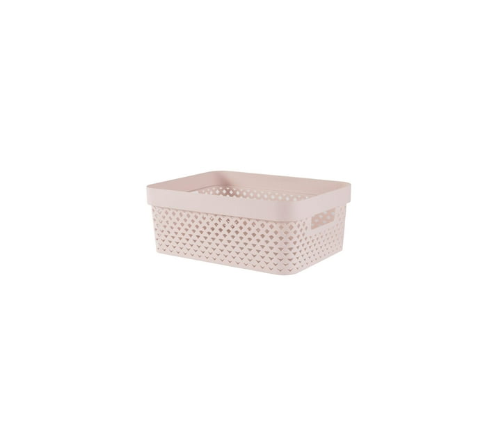 Curver by Keter Pure Storage Basket 11L Pink Makro