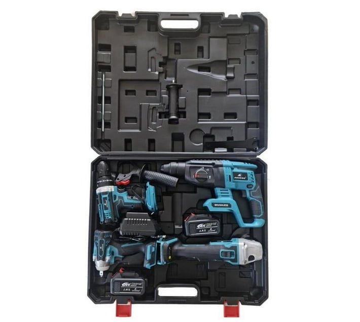 PSM 4 in 1 Cordless 48v Power Tool set Hammer DrillScrewdriver