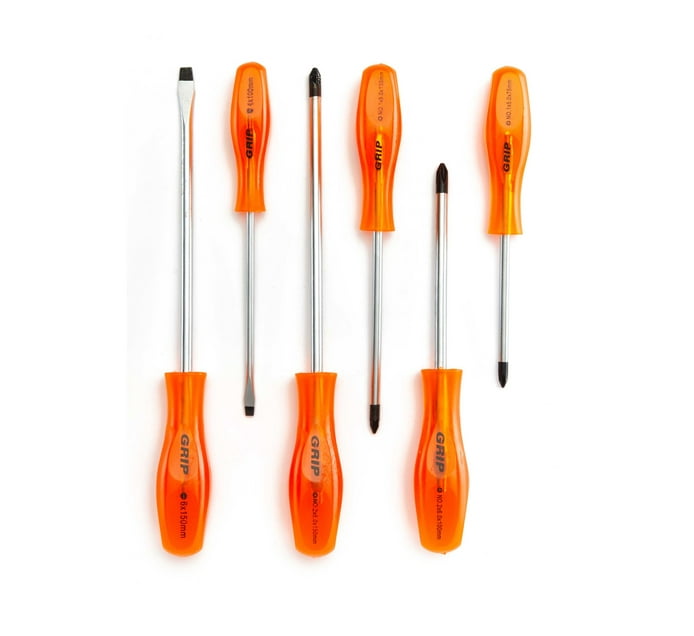 Someone s in a Makro Grip Grip Black Tip Screwdriver Set 6pc Mood