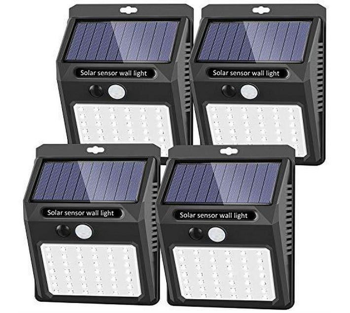 Someone’s in a Makro Solar Wall LED Light 4 Pack Mood