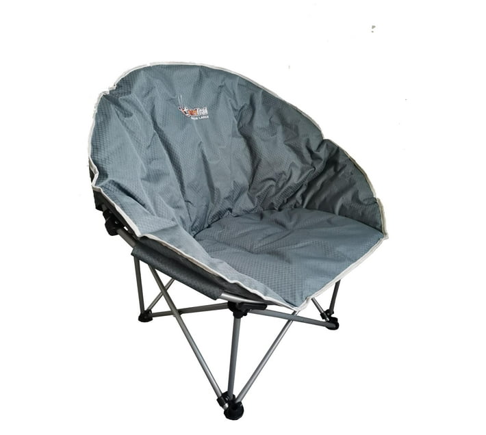 Someone’s in a Makro AfriTrail Moon Chair Large Grey 120kg Mood