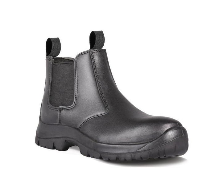 Someone’s in a Makro DOT Chelsea Safety Boot Black ( UK Size 5 ) Mood