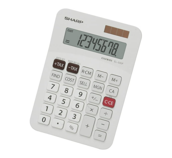 Buy Sharp EL-330F Basic Calculator 8 Digit in Bulk | Makro Business