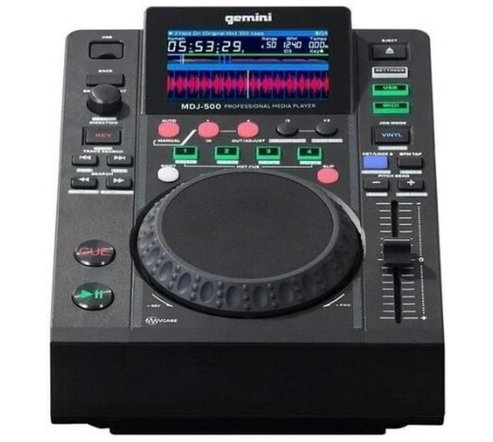 Gemini MDJ 500 Wired DJ Controller Makro