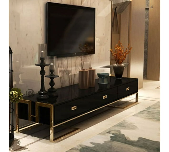 GOF FURNITURE TVD335 Azania Plasma Stand Engineered Wood TV