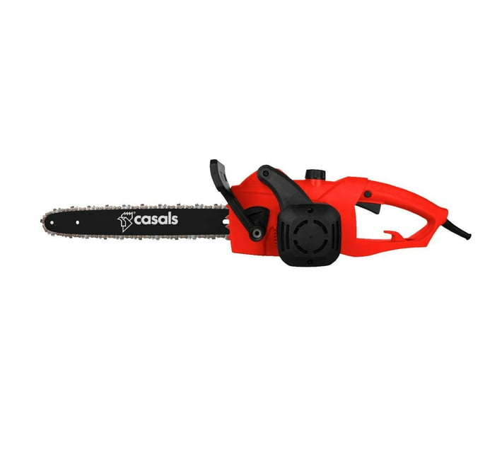 Someone’s in a Makro CASALS CHAINSAW ELECTRIC PLASTIC RED 400MM 2000W Mood