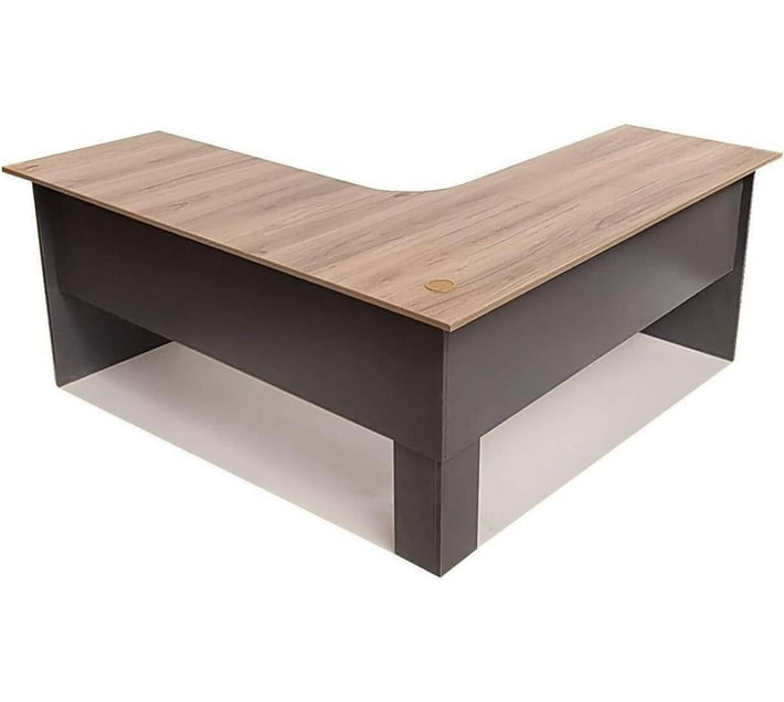 Flatpack Diy London Corner Desk Engineered Wood Multipurpose Table