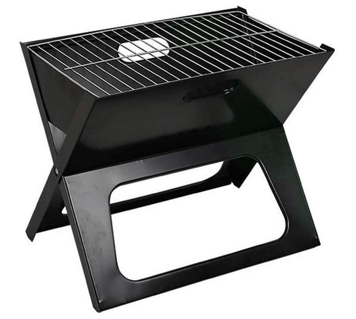 Someone’s in a Makro LMA 44x28x37cm X-Type Portable Folding Braai Stand ...