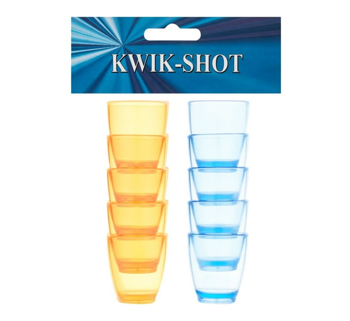 Someone’s in a Makro Kwik Shot 10Pack Mixed Shot Glasses Mood