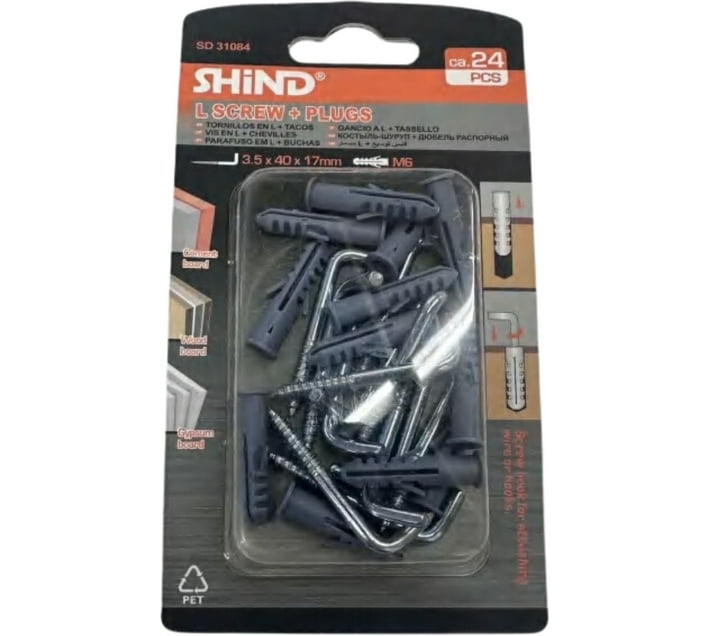 Shind Steel Breakaway Head Lag Screw (8 inch Pack of 1) Makro