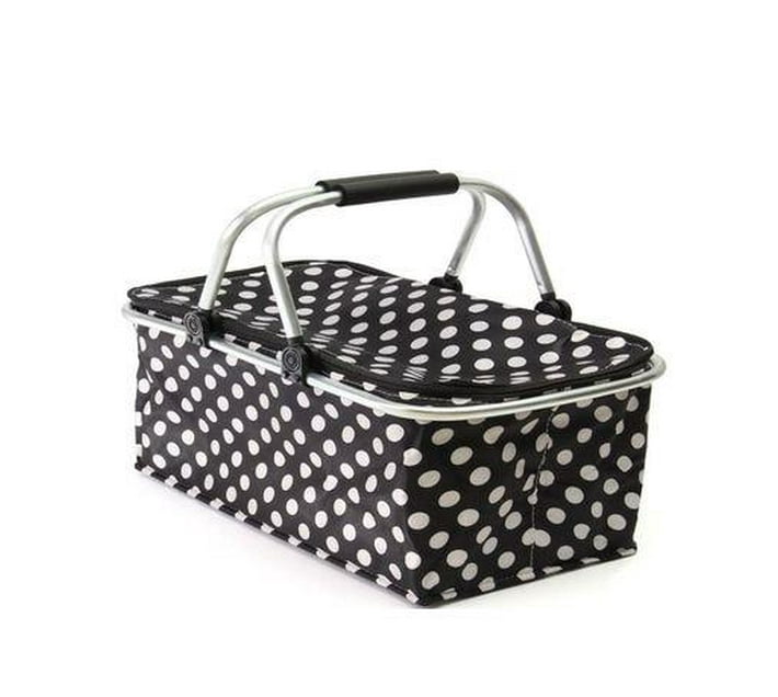 Someone’s in a Makro Large Bag Collapsible Picnic Basket Black Mood