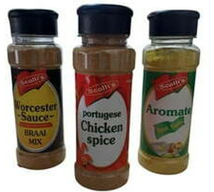 Scalli's Scalli`s 200ml Worcester Sauce Spice, 200ml Portugese Chicken
