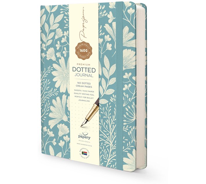 The Papery A5 Journal Dotted (Blue) Makro