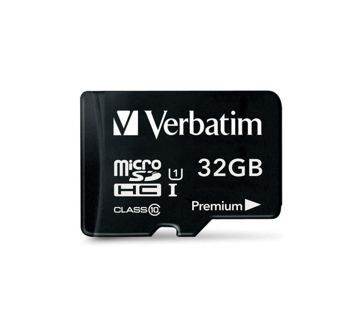 Verbatim Premium Memory Card 32GB MicroSDHC Class 10 Makro
