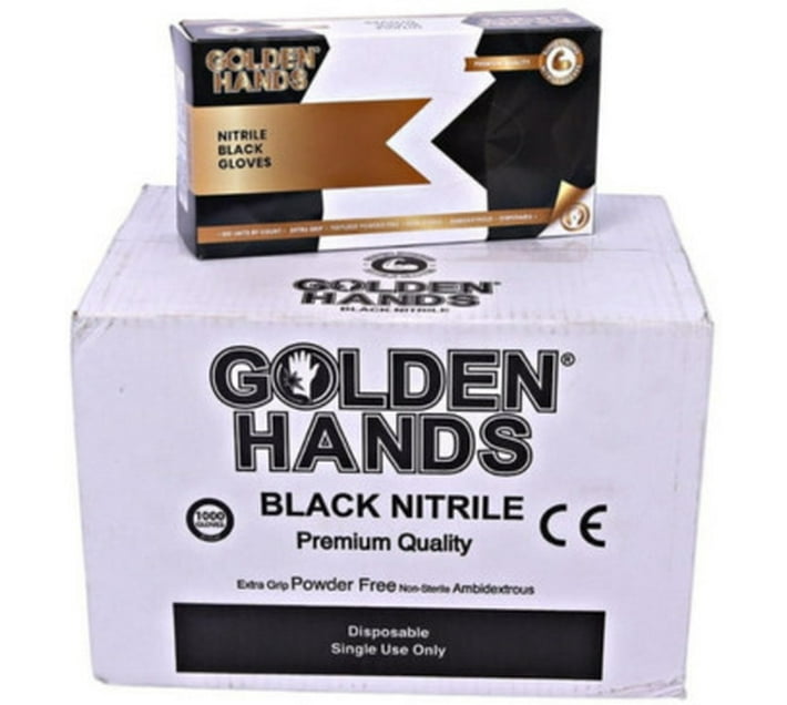 Golden Hands NGBM001 Nitrile Safety Gloves (Pack of 1000) Makro