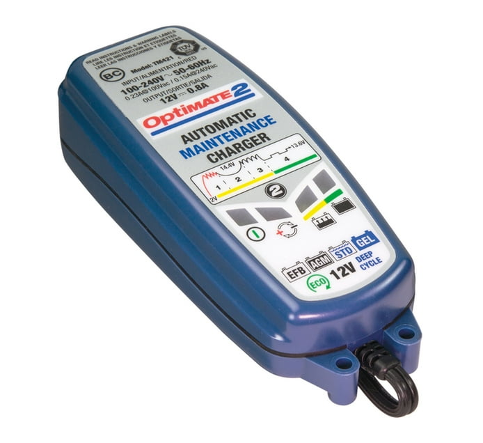 Someone’s in a Makro Optimate Battery Charger/Maintainer Mood