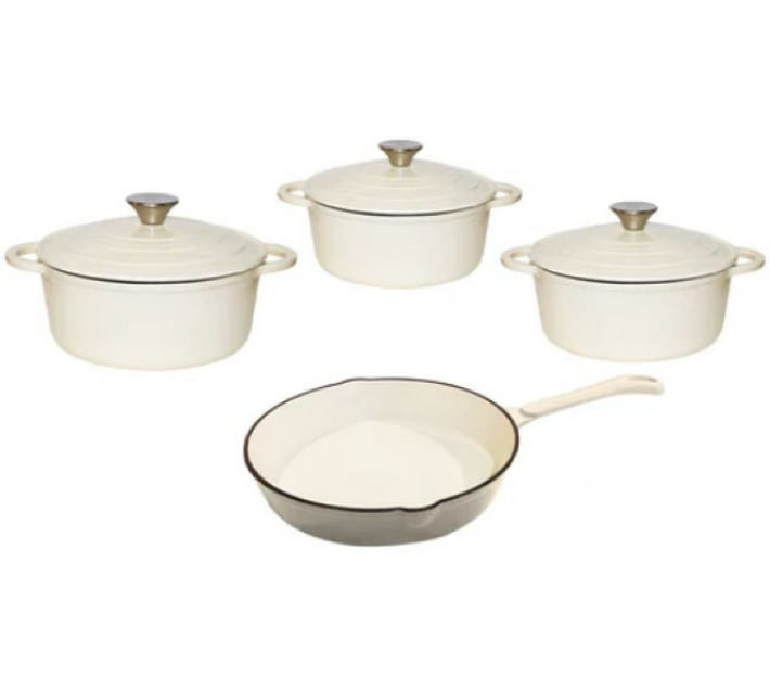 Sm Kitchenware Buy Sammag SM1027 Pot Set with Lid 5 L capacity (Cast Iron, Non-stick ...