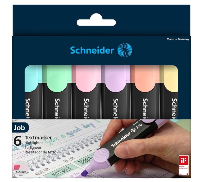 Someone’s in a Makro Schneider Job Pastel Highlighter Wallet Of 6 Mood