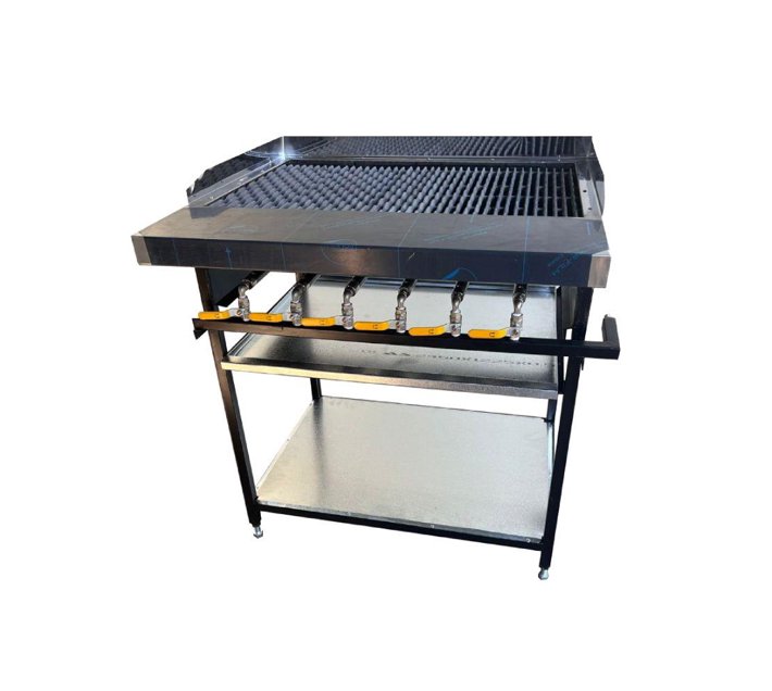 6 Burner Gas Flame Griller Makro