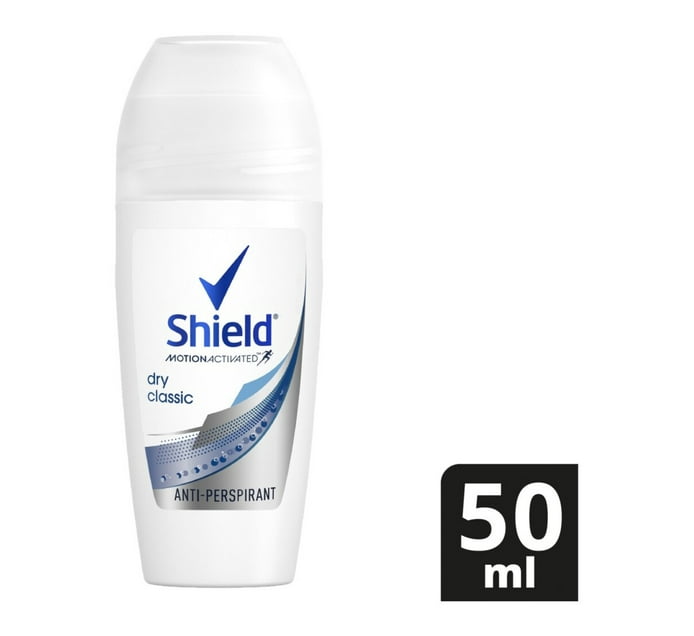 Dry Sprint Antiperspirant Roll-On, Shield for Men