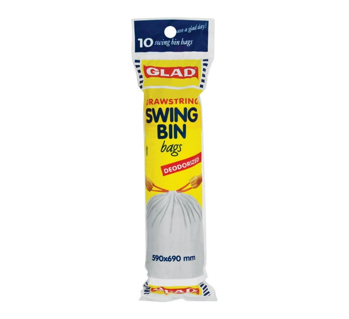 Someone’s in a Makro Glad DrawString Swing Bin Bags (1 x 10's) Mood