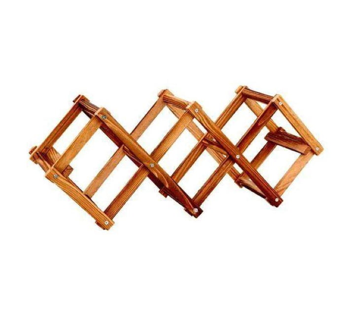 Someone’s in a Makro Foldable Wooden Wine Shelf/Wine Display Rack ...
