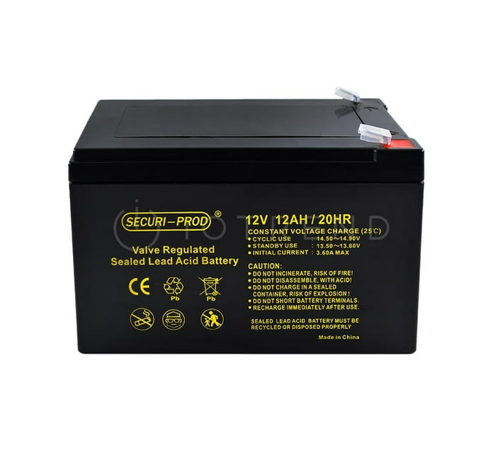 Securi Prod 12V 12AH Rechargeable Sealed Lead Acid Battery | Makro