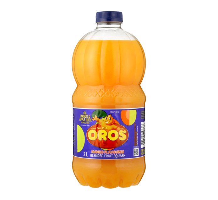 Brookes 1 x 2l Oros Squash Makro