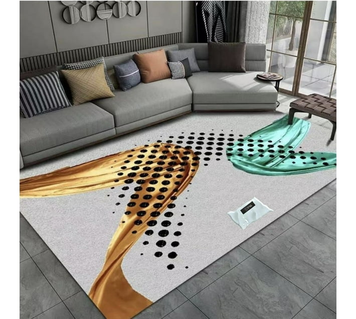 Buy SMTE (Area Rug) Polyester Rectangle Shape (200 cm x 150 cm ...