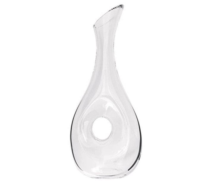 Decanter 1.3L Glass With a Hole RVT009 Makro