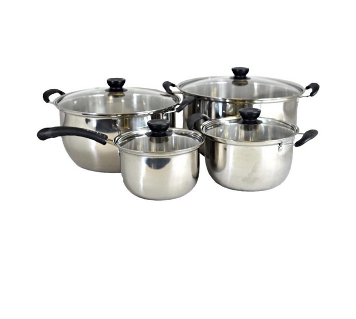 Someone’s in a Makro 4 Piece Aluminium Cooking Pots Mood