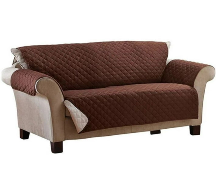 INE Polyester Geometric Sofa Cover Makro