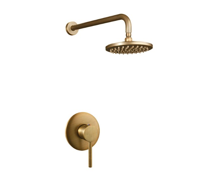 Someone’s in a Makro Trendy Taps Wall Mounted Bathroom Brass Shower