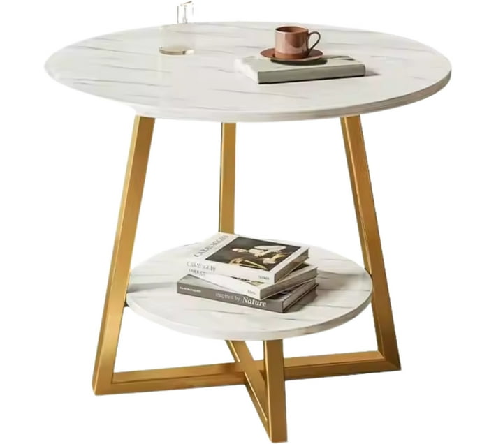 Syntronics KM9780 Solid Wood Side Table (Finish Colour - Red, White ...