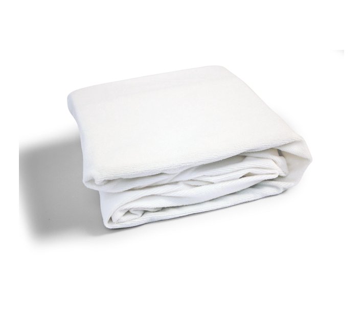 Microfibre Terry Towel Waterproof Mattress Protector -ThinkCosy - White ...