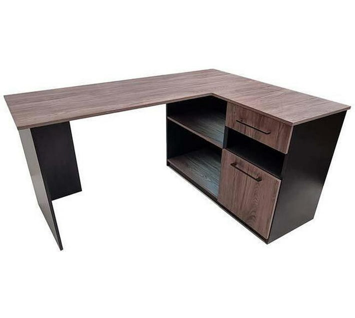Flatpack DIY Dublin Corner Desk Engineered Wood Office Table (Free