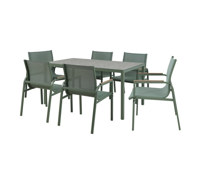 Terrace Leisure 7PC Bali 7PCE Dining Set Makro