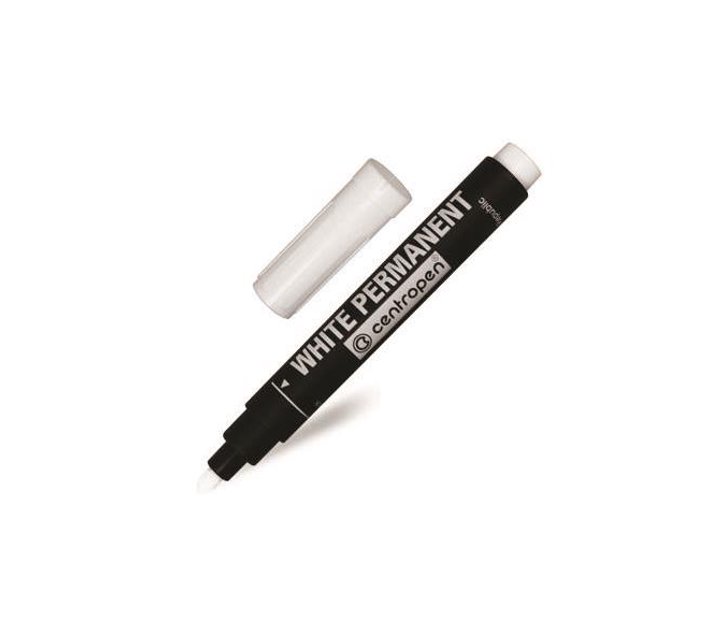 White Permanent Marker 2,5MM Makro