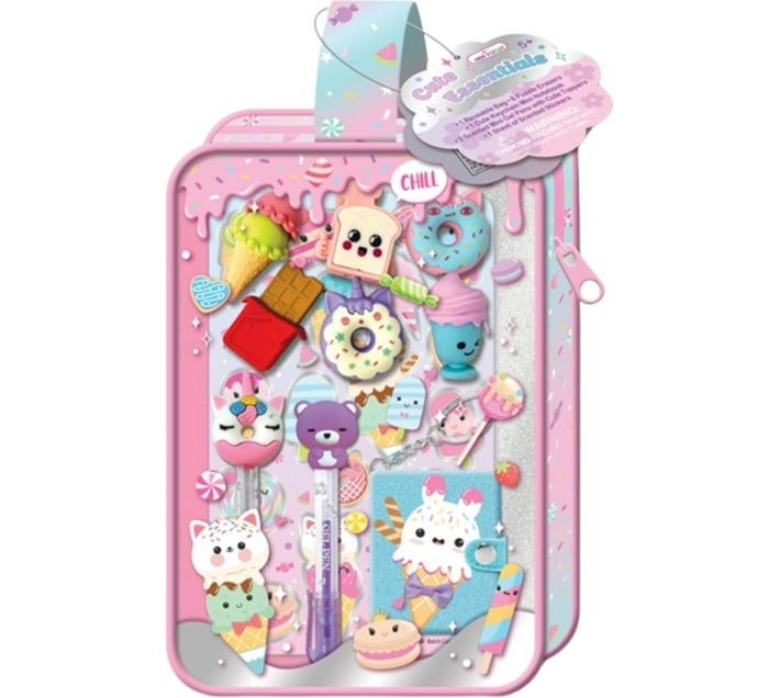 Hot Focus Cute Essentials Sweets Fun Stationery Set for Girls with