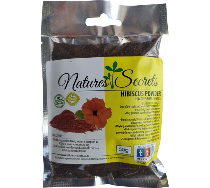 natures secrets Hibiscus Flowers Powder () Makro