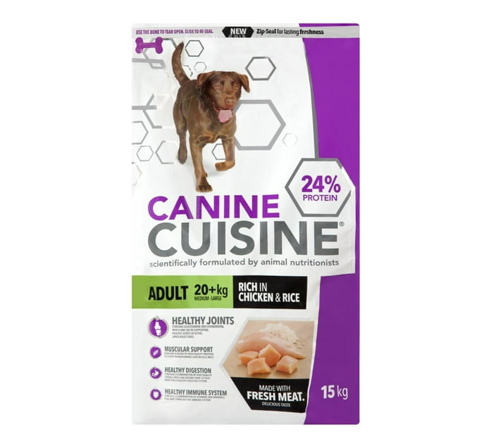 Canine cuisine sales 15kg price