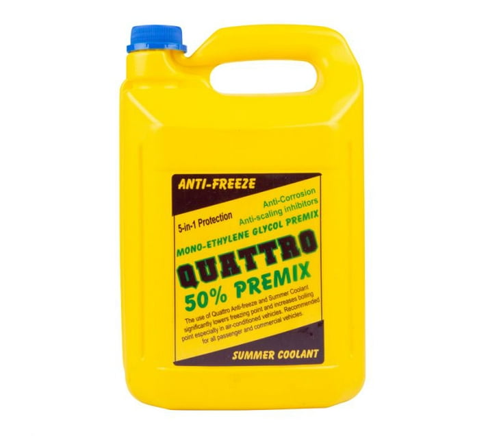 Quattro Antifreeze Summer Coolant 5L Makro