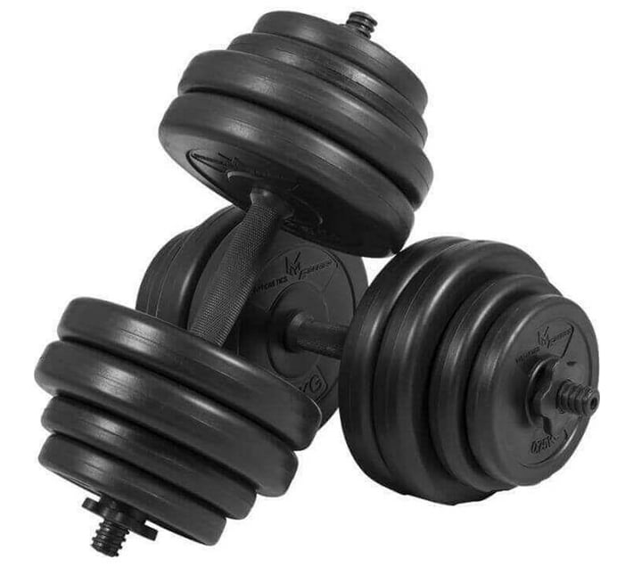 Dumbbells price at hot sale makro