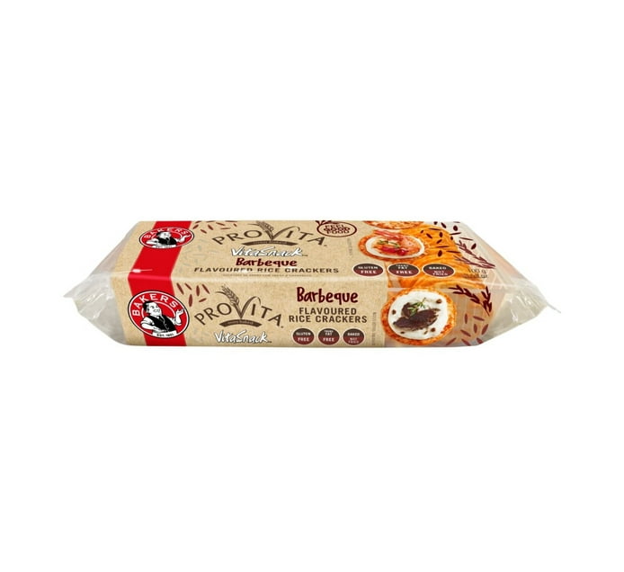 Buy Bakers Provita VitaSnack Barbeque Flavoured Rice Crackers 100g in ...