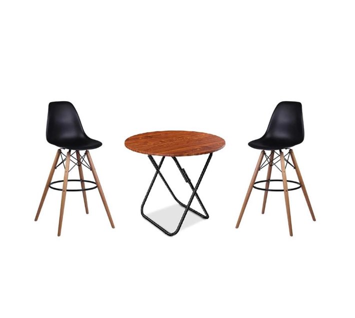 Someone’s in a Makro Sastro Stylish Folding 80cm Round Table with 2