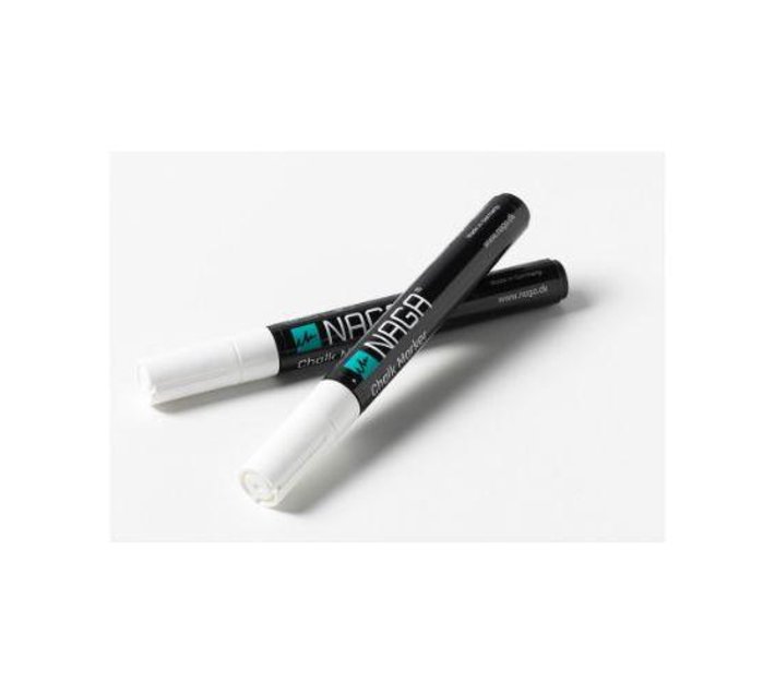NAGA Glass Board WHITE DRY ERASE MARKER 4,5mm [2 pack] Makro