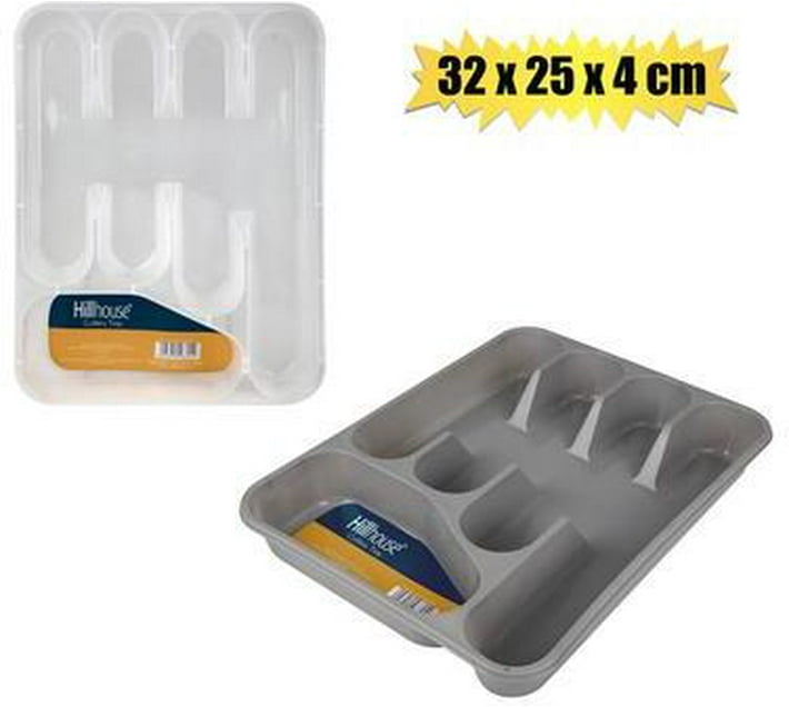 Hillhouse Plastic Flatware Organizer Makro