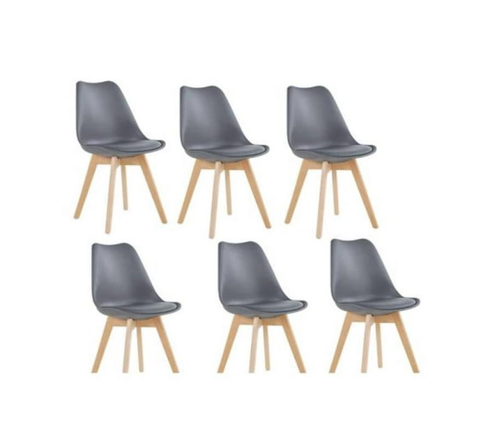 Someone’s in a Makro Set of 6 Dining Chairs, Ideal for Dining Room