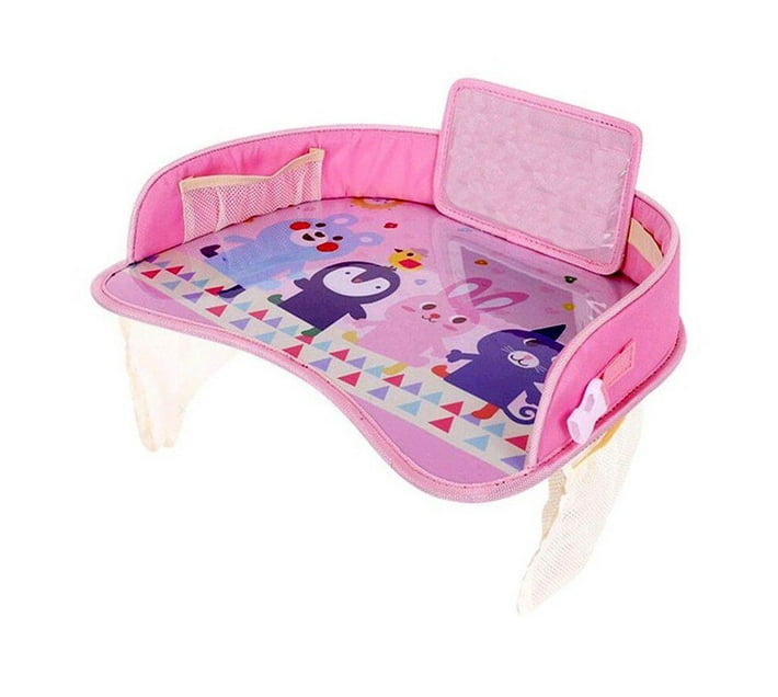Portable Cartoon Children Travel Car Safety Seat Play Tray Makro